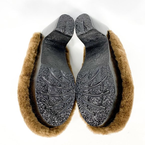 No. 6 Collina Strada Kira Platform Clogs Shearling - Picture 7 of 7